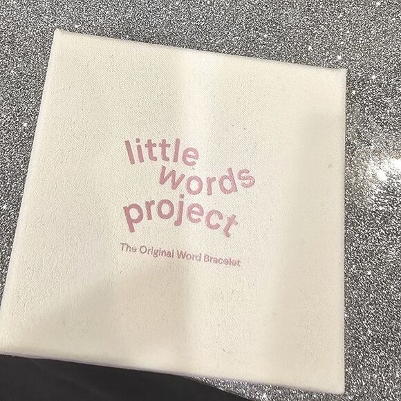 Little Words Project, "Be Happy" Beaded Bracelet - Picture 6 of 6